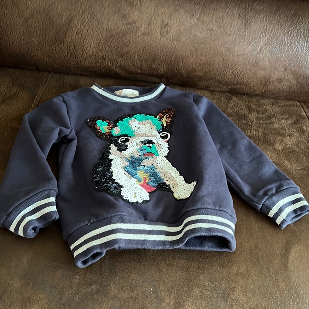 My daughter loved this sweater- from a boutique 2T